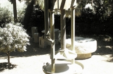 An old olive press
